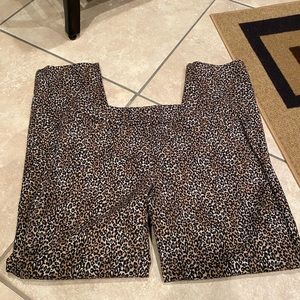 Black House White Market Cheetah Slacks